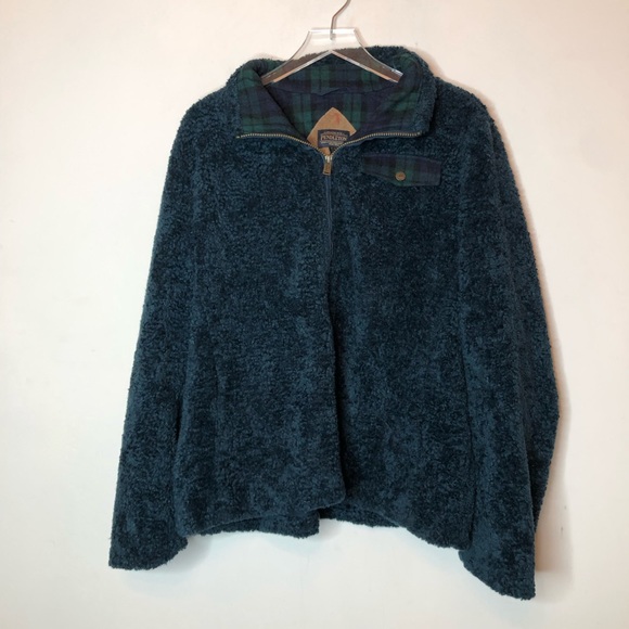 Pendleton Blue Fuzzy Zip Up Jacket XL - Picture 4 of 15
